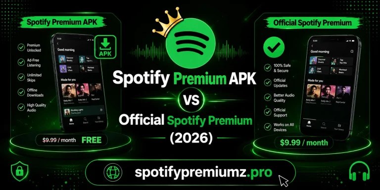 Spotify Premium APK vs Official Spotify Premium (2026)