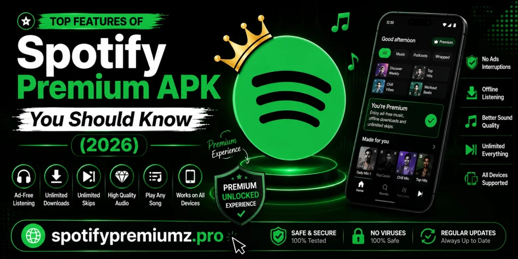 Top Features of Spotify Premium APK You Should Know (2026)